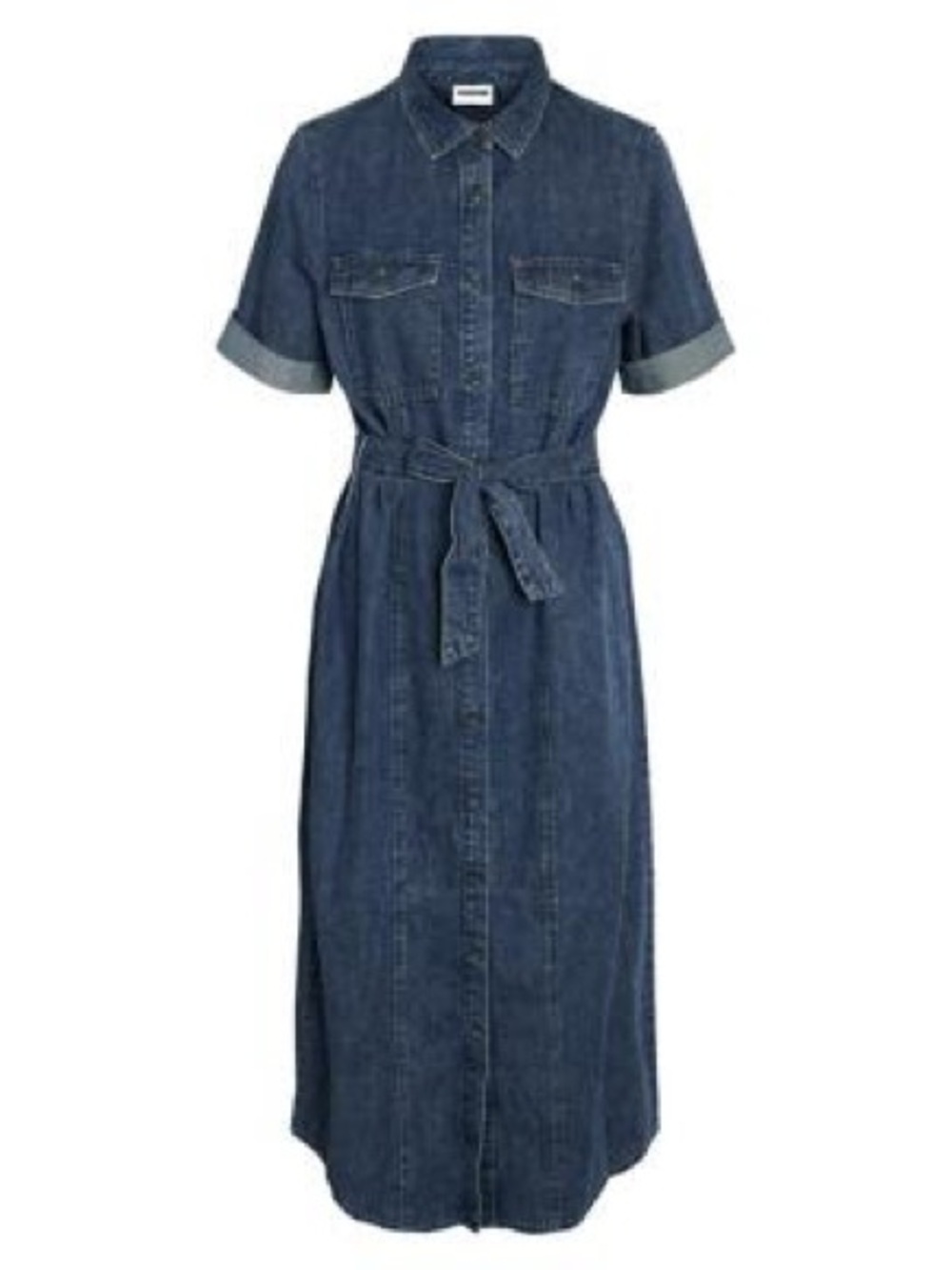 Noisy May- Denim Maxi Shirt Dress-Size XXL